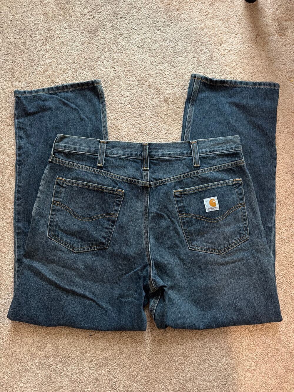 NWOT Carhartt Men’s Relaxed Fit Straight Leg Jeans Size 36x30